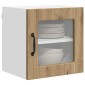 vidaXL Ραφιέρα τοίχου PORTO 2 τμχ. Artisan Oak Επεξεργασμένο Ξύλο