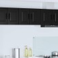 vidaXL Ντουλάπα Τοίχου PORTO Μαύρο 30 x 31 x 40 εκ. Επεξεργασμένο Ξύλο