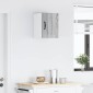 vidaXL Ντουλάπα Τοίχου PORTO Γκρίζο Σονομα 30 x 31 x 40 εκ.