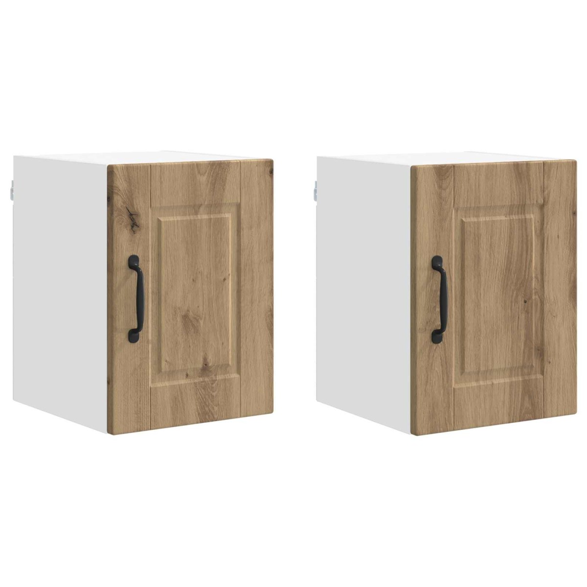 vidaXL Ντουλάπα Τοίχου PORTO 2 τμχ. Artisan Oak Επεξεργασμένο Ξύλο
