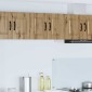 vidaXL Ντουλάπα Τοίχου PORTO 2 τμχ. Artisan Oak Επεξεργασμένο Ξύλο