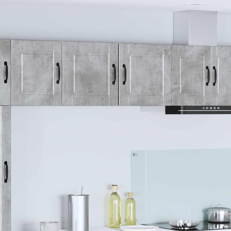vidaXL Ντουλάπα Τοίχου PORTO Σκυρόδεμα Γκρι 40 x 31 x 40 εκ.