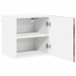 vidaXL Ντουλάπα Τοίχου PORTO Καπνιστό Δρύς 40 x 31 x 40 εκ.