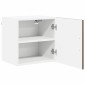 vidaXL Ντουλάπα Τοίχου PORTO Καφέ δρυς 40 x 31 x 40 εκ.