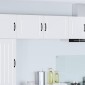 vidaXL Ντουλάπα Τοίχου PORTO Λευκό 50 x 31 x 40 εκ. Επεξεργασμένο Ξύλο