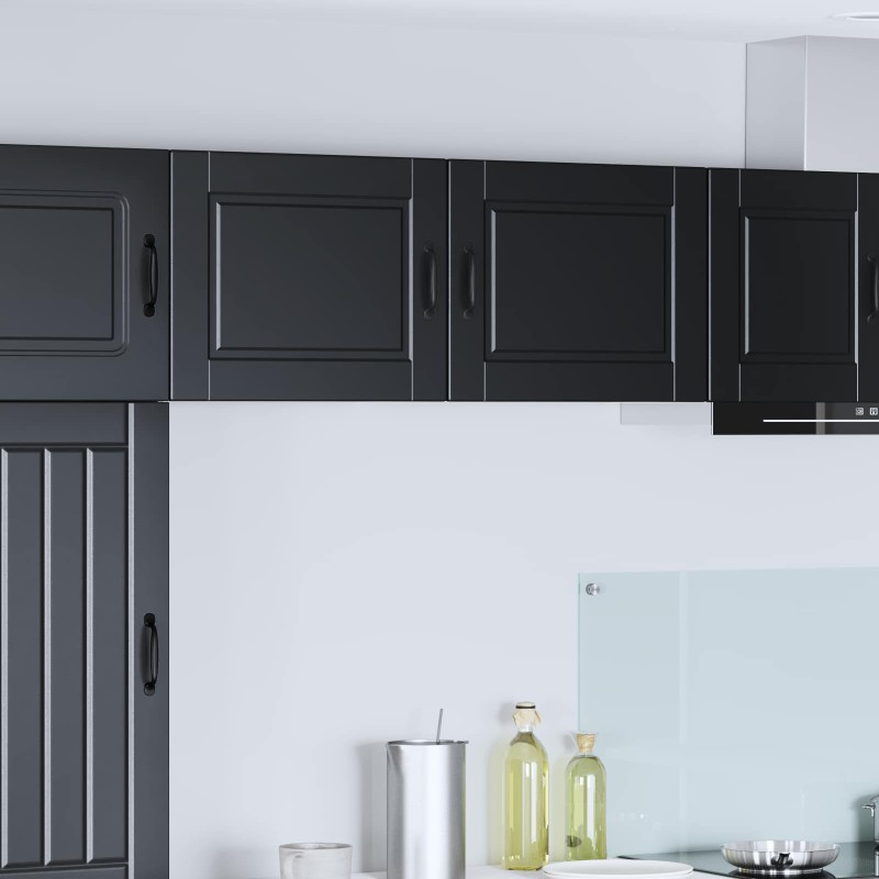 vidaXL Ντουλάπα Τοίχου PORTO Μαύρο 50 x 31 x 40 εκ. Επεξεργασμένο Ξύλο