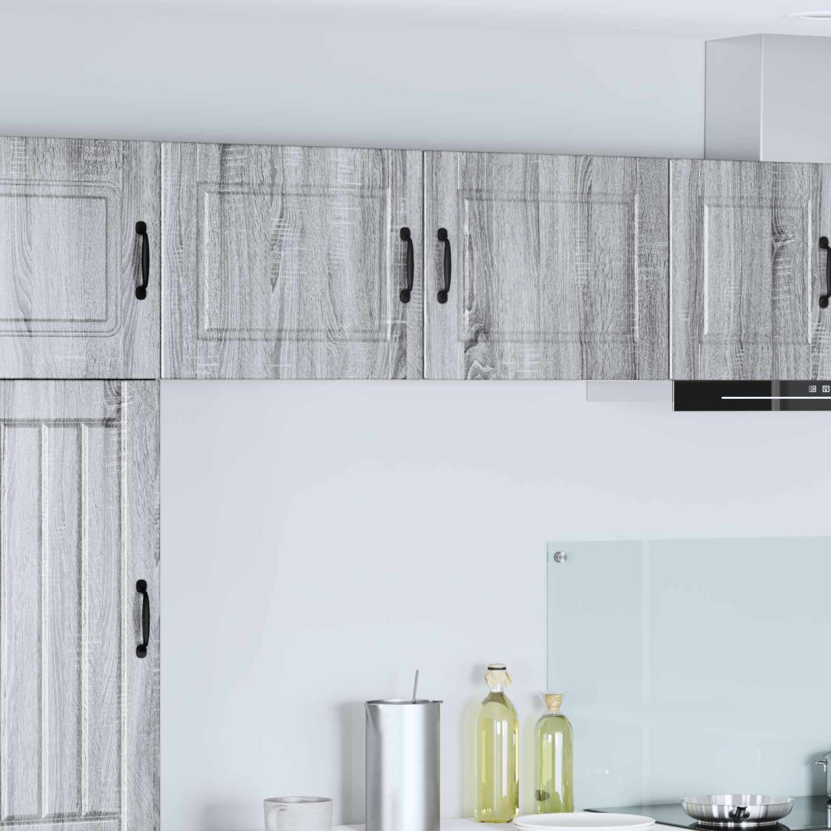 vidaXL Ντουλάπα Τοίχου PORTO Γκρίζο Σονομα 50 x 31 x 40 εκ.