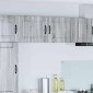 vidaXL Ντουλάπα Τοίχου PORTO Γκρίζο Σονομα 50 x 31 x 40 εκ.