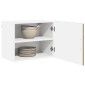 vidaXL Ντουλάπα Τοίχου PORTO Artisan Oak 50 x 31 x 40 εκ.
