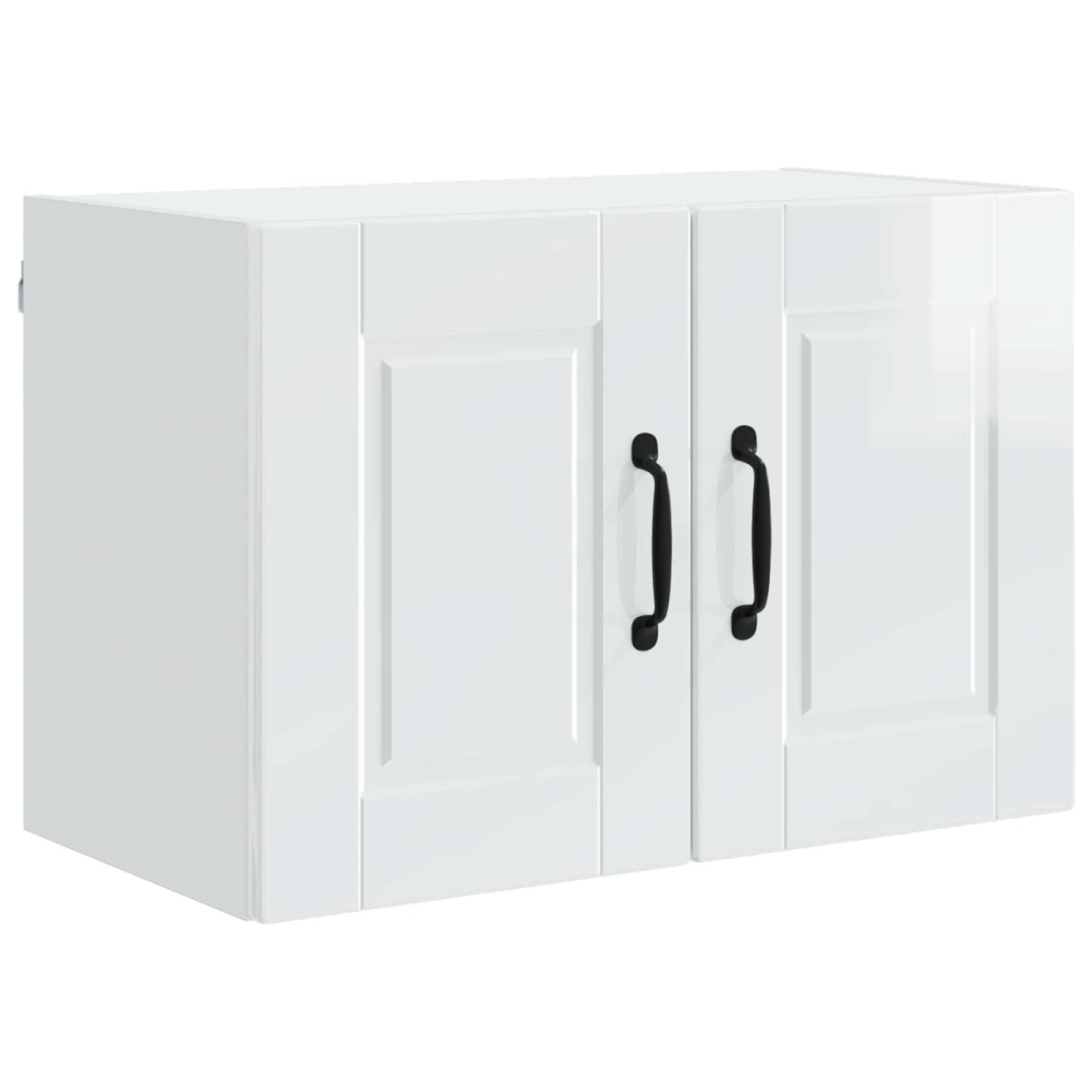 vidaXL Ντουλάπα Τοίχου PORTO Υψηλής γυαλάδας λευκό 60 x 31 x 40 εκ