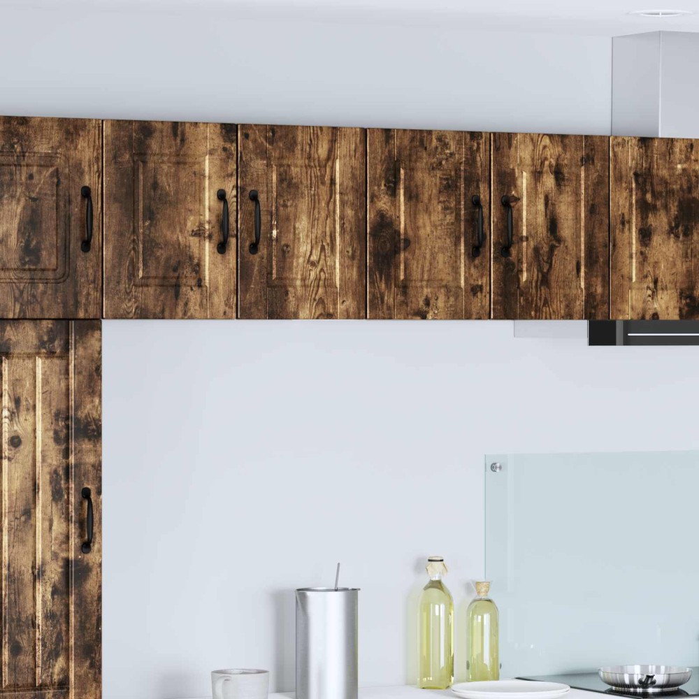vidaXL Ντουλάπα Τοίχου PORTO Καπνιστό Δρύς 60 x 31 x 40 εκ
