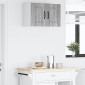 vidaXL Ντουλάπα Τοίχου PORTO Γκρίζο Σονομα 60 x 31 x 40 εκ