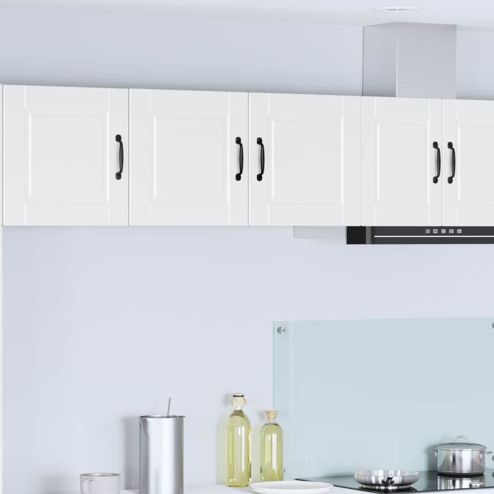 vidaXL Ντουλάπα Τοίχου PORTO Λευκό 80 x 31 x 40 εκ Επεξεργασμένο Ξύλο