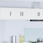 vidaXL Ντουλάπα Τοίχου PORTO Λευκό 80 x 31 x 40 εκ Επεξεργασμένο Ξύλο