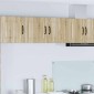 vidaXL Ντουλάπα Τοίχου PORTO Δρύς Sonoma 80 x 31 x 40 εκ