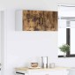 vidaXL Ντουλάπα Τοίχου PORTO Καπνιστό Δρύς 80 x 31 x 40 εκ