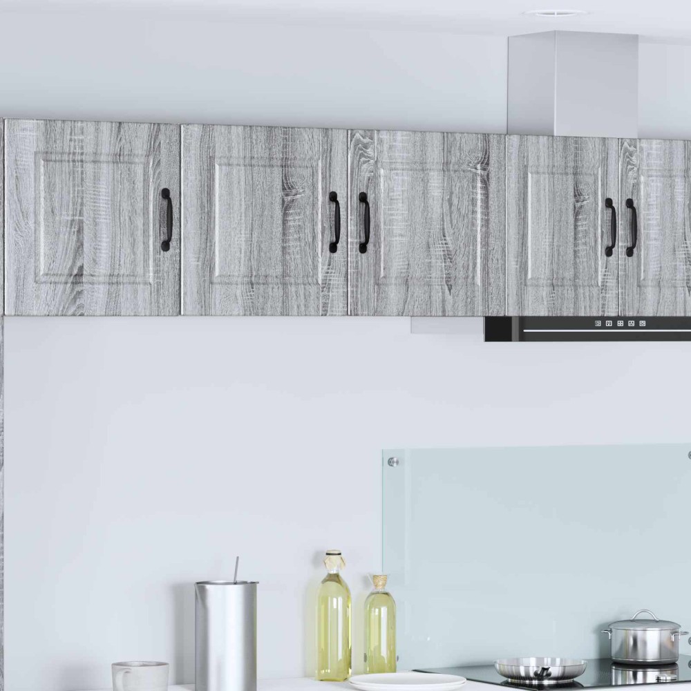 vidaXL Ντουλάπα Τοίχου PORTO Γκρίζο Σονομα 80 x 31 x 40 εκ