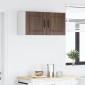 vidaXL Ντουλάπα Τοίχου PORTO Καφέ δρυς 80 x 31 x 40 εκ