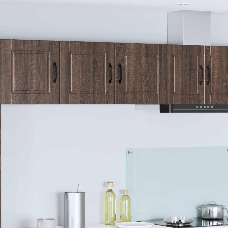 vidaXL Ντουλάπα Τοίχου PORTO Καφέ δρυς 80 x 31 x 40 εκ