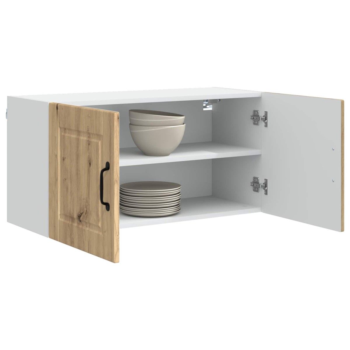 vidaXL Ντουλάπα Τοίχου PORTO Artisan Oak 80 x 31 x 40 εκ