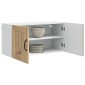 vidaXL Ντουλάπα Τοίχου PORTO Artisan Oak 80 x 31 x 40 εκ