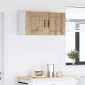 vidaXL Ντουλάπα Τοίχου PORTO Artisan Oak 80 x 31 x 40 εκ