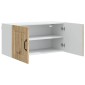 vidaXL Ντουλάπα Τοίχου PORTO Artisan Oak 80 x 31 x 40 εκ