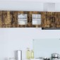 vidaXL Ραφιέρα τοίχου PORTO Καπνιστό Δρύς 80 x 31 x 40 εκ