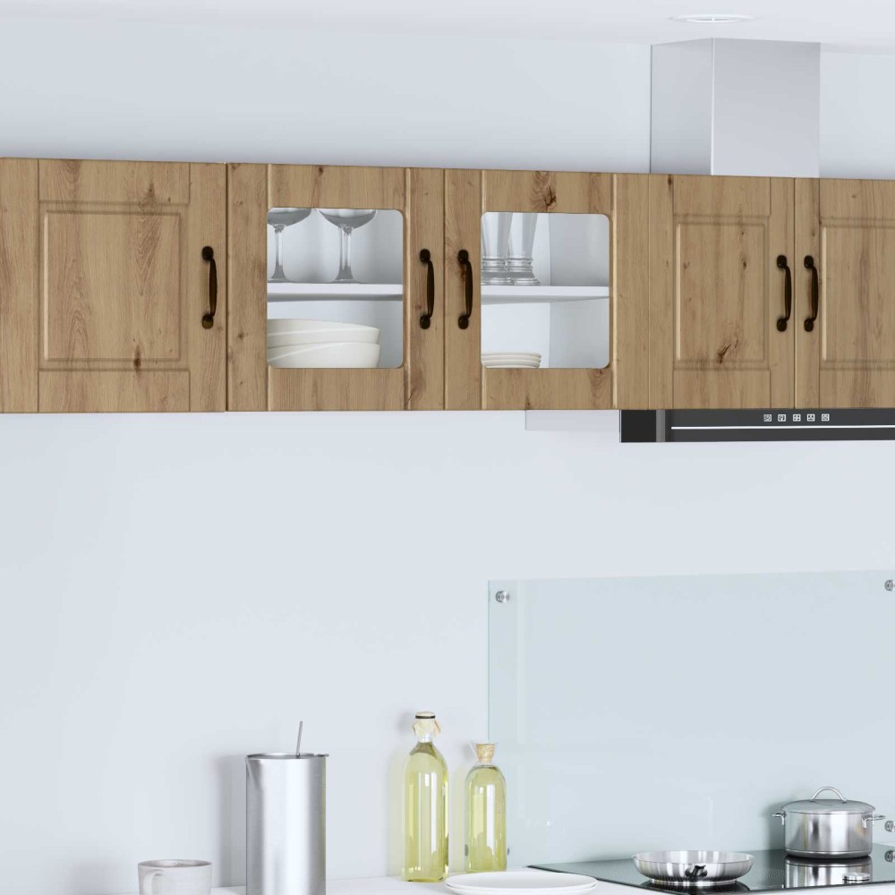 vidaXL Ραφιέρα τοίχου PORTO Artisan Oak 80 x 31 x 40 εκ