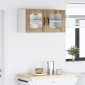 vidaXL Ραφιέρα τοίχου PORTO Artisan Oak 80 x 31 x 40 εκ