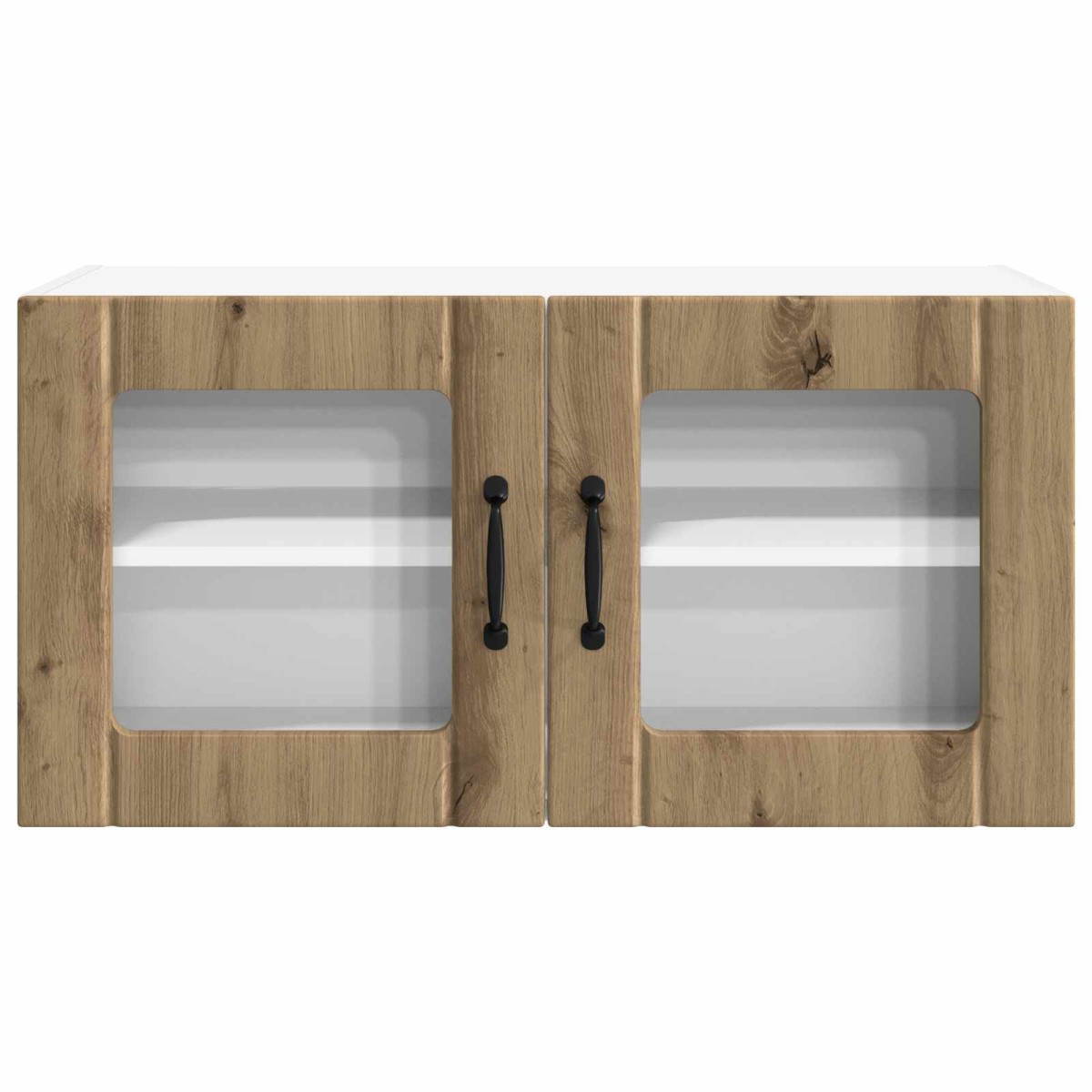 vidaXL Ραφιέρα τοίχου PORTO Artisan Oak 80 x 31 x 40 εκ