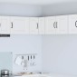 vidaXL Ντουλάπι Γωνίας Τοίχου PORTO Λευκό 57 x 57 x 40 εκ.