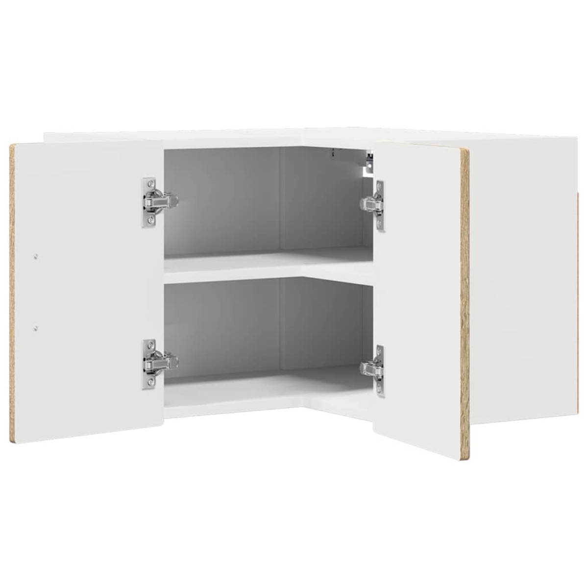 vidaXL Ντουλάπι Γωνίας Τοίχου PORTO Δρύς Sonoma 57 x 57 x 40 εκ.