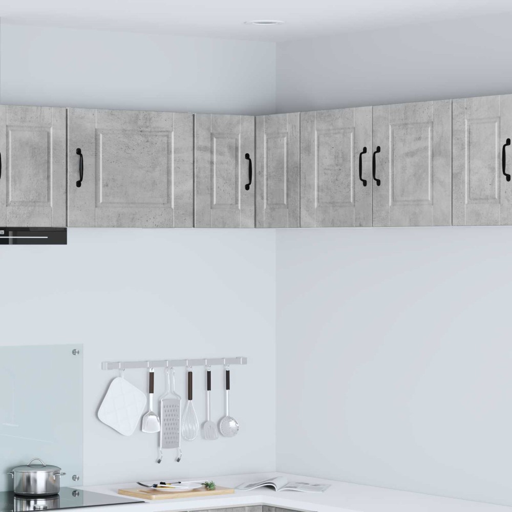 vidaXL Ντουλάπα Γωνίας PORTO Σκυρόδεμα Γκρι 57 x 57 x 40 εκ.