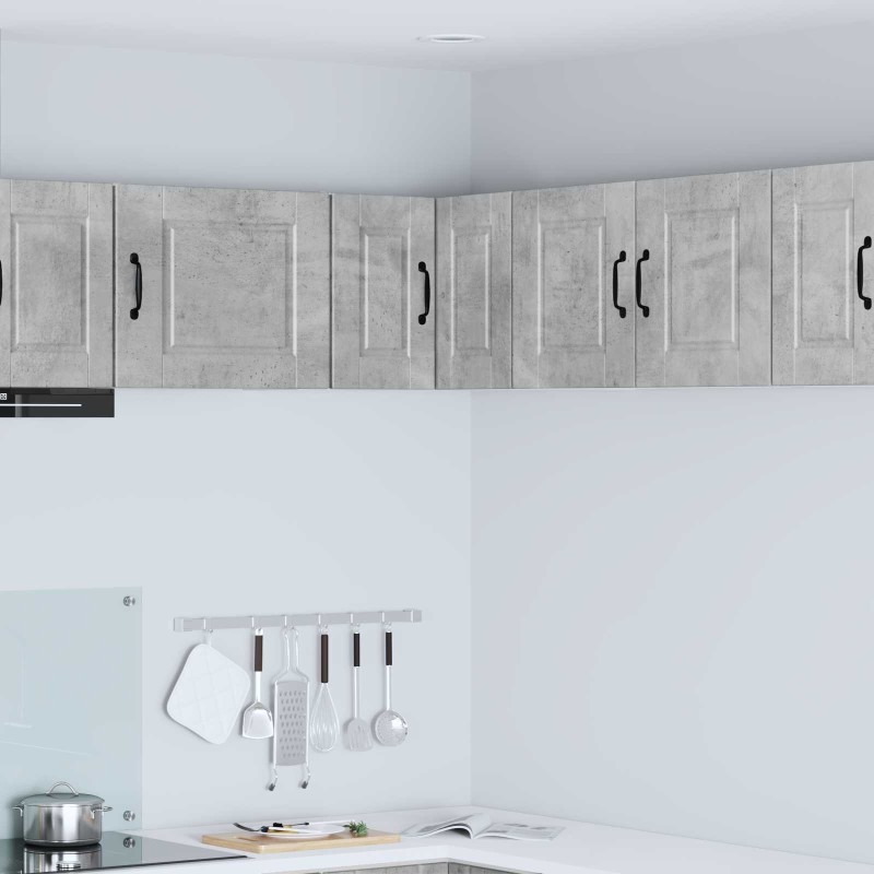 vidaXL Ντουλάπα Γωνίας PORTO Σκυρόδεμα Γκρι 57 x 57 x 40 εκ.