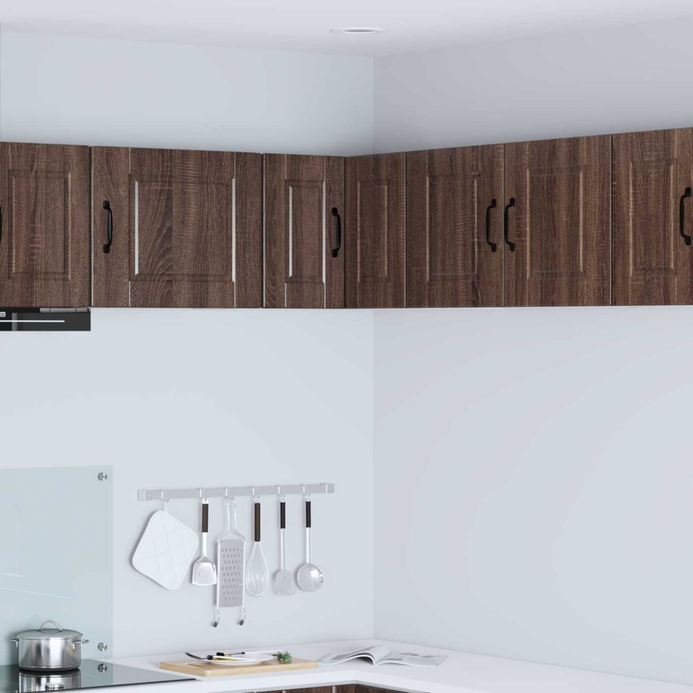 vidaXL Ντουλάπα Γωνίας PORTO Καφέ δρυς 57 x 57 x 40 εκ.