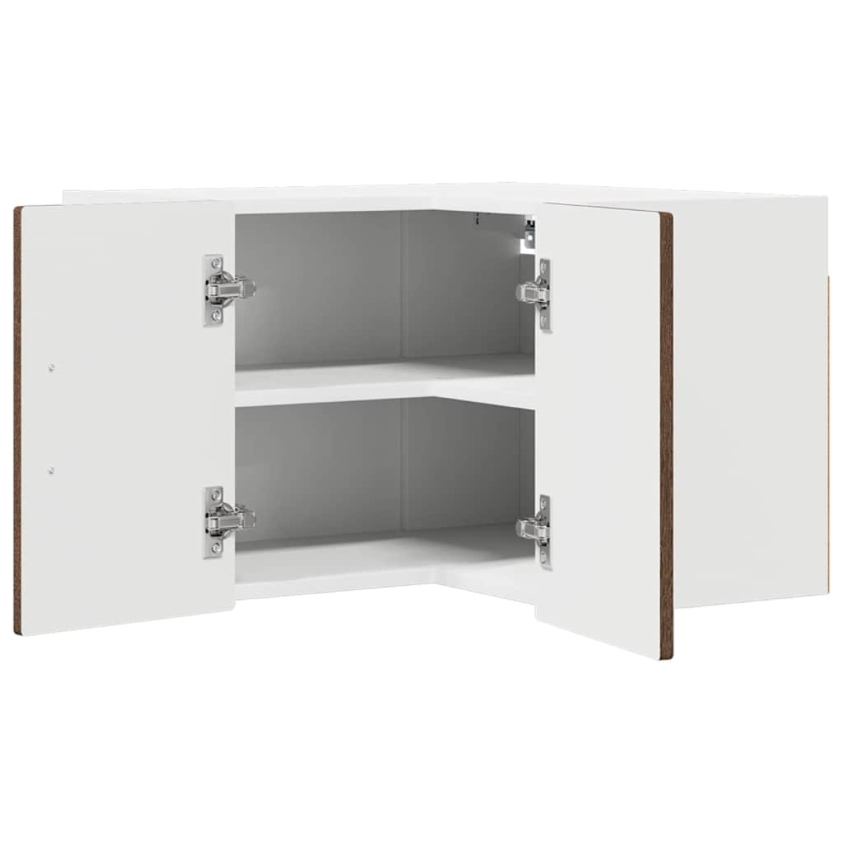 vidaXL Ντουλάπα Γωνίας PORTO Καφέ δρυς 57 x 57 x 40 εκ.