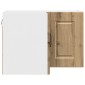 vidaXL Ντουλάπα Γωνίας PORTO Artisan Oak 57 x 57 x 40 εκ.