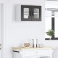 vidaXL Ραφιέρα τοίχου PORTO Μαύρο 60 x 31 x 40 εκ Επεξεργασμένο Ξύλο