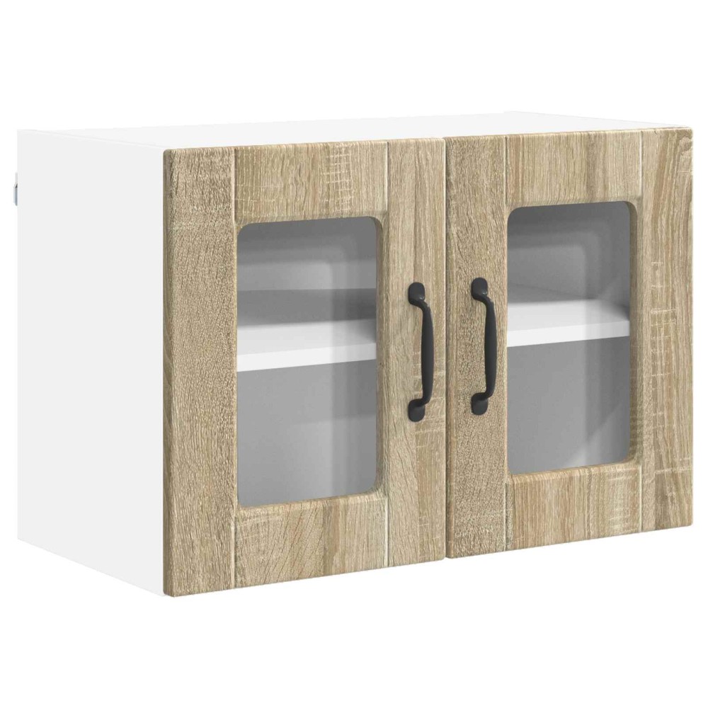 vidaXL Ραφιέρα τοίχου PORTO Δρύς Sonoma 60 x 31 x 40 εκ