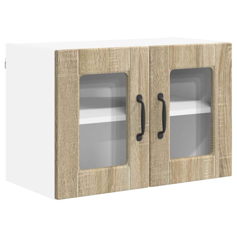 vidaXL Ραφιέρα τοίχου PORTO Δρύς Sonoma 60 x 31 x 40 εκ