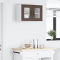 vidaXL Ραφιέρα τοίχου PORTO Καφέ δρυς 60 x 31 x 40 εκ