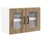 vidaXL Ραφιέρα τοίχου PORTO Artisan Oak 60 x 31 x 40 εκ