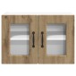 vidaXL Ραφιέρα τοίχου PORTO Artisan Oak 60 x 31 x 40 εκ