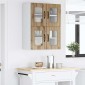 vidaXL Ραφιέρα τοίχου PORTO 2 τμχ. Artisan Oak Επεξεργασμένο Ξύλο