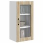 vidaXL Ραφιέρα τοίχου PORTO Δρύς Sonoma 40 x 31 x 80 εκ.