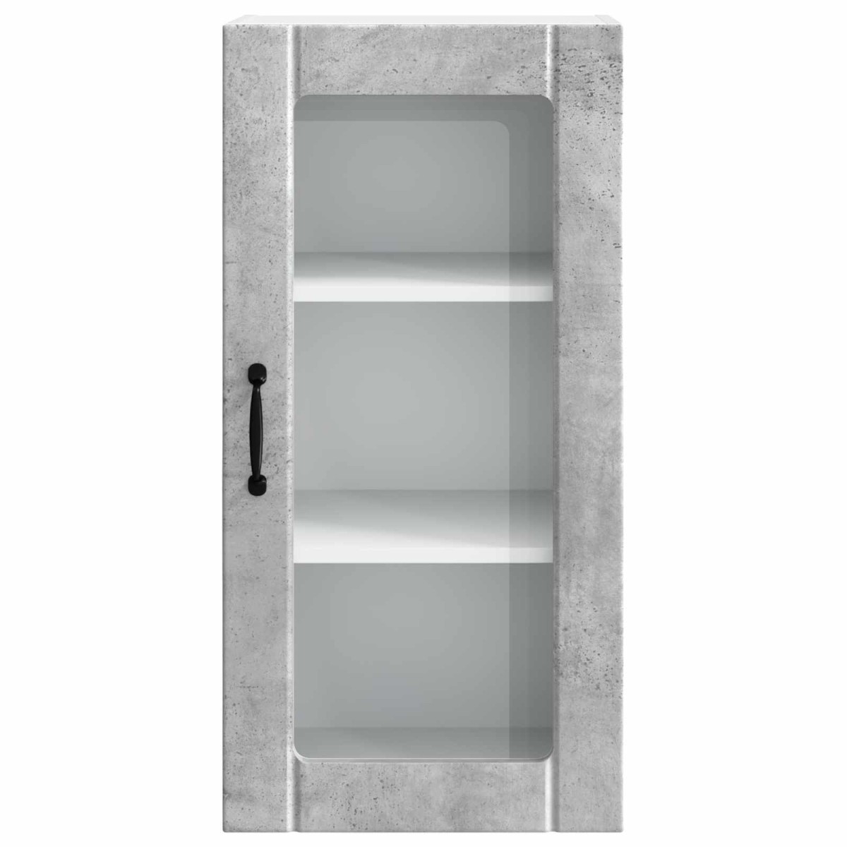 vidaXL Ραφιέρα τοίχου PORTO Σκυρόδεμα Γκρι 40 x 31 x 80 εκ.