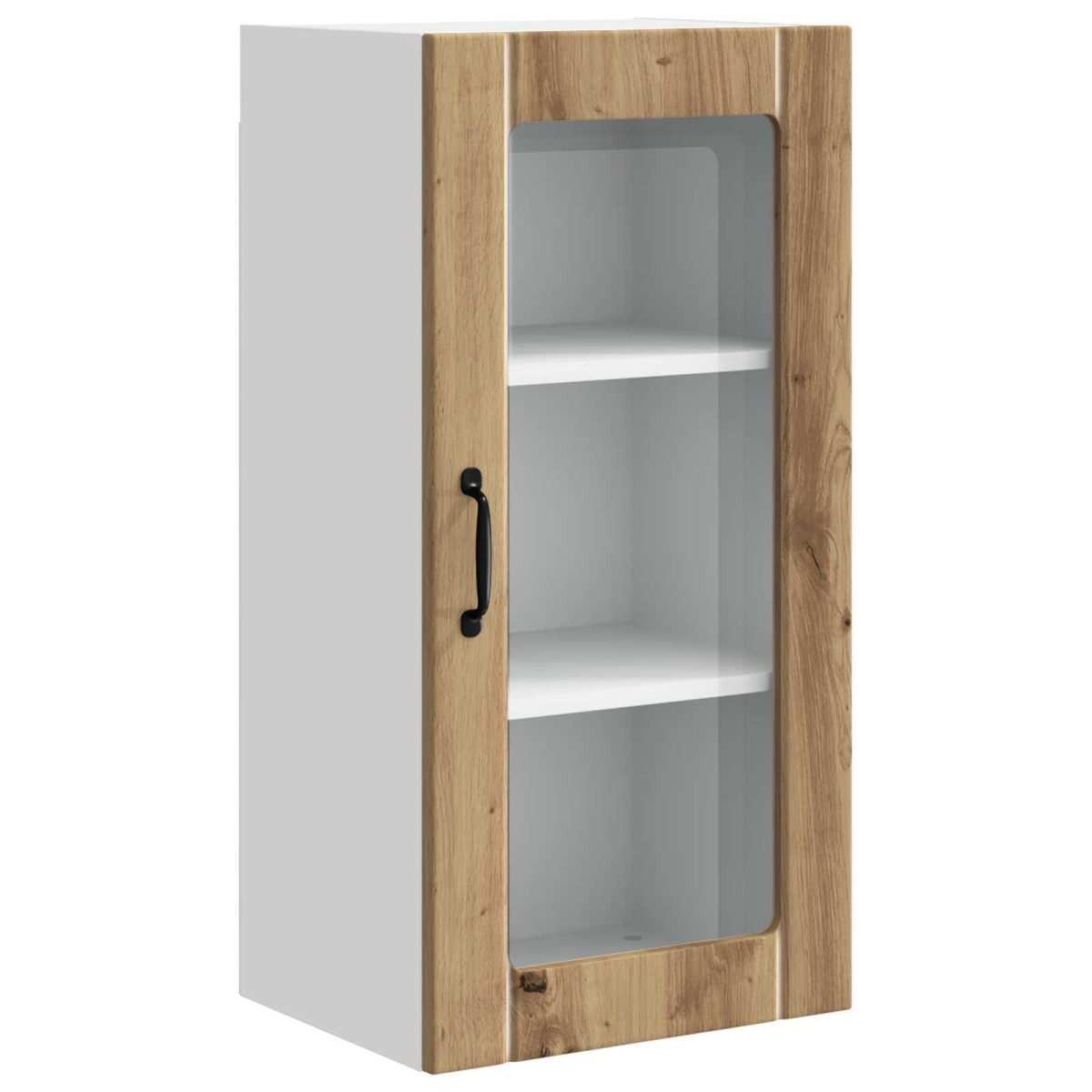 vidaXL Ραφιέρα τοίχου PORTO Artisan Oak 40 x 31 x 80 εκ.