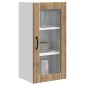 vidaXL Ραφιέρα τοίχου PORTO Artisan Oak 40 x 31 x 80 εκ.