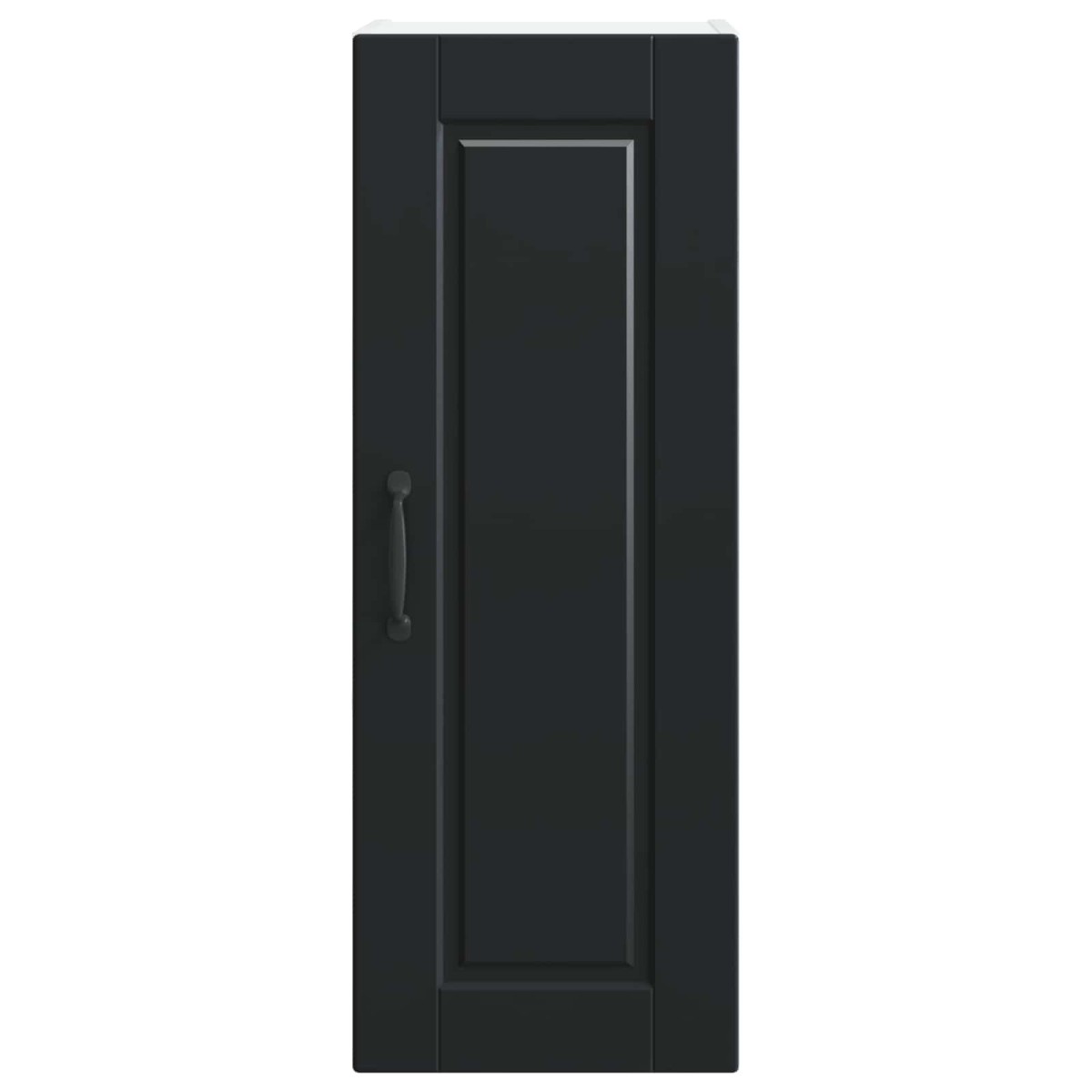 vidaXL Ντουλάπα Τοίχου PORTO Μαύρο 30 x 31 x 80 εκ. Επεξεργασμένο Ξύλο